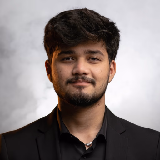 Portrait of portfolio creator – front view